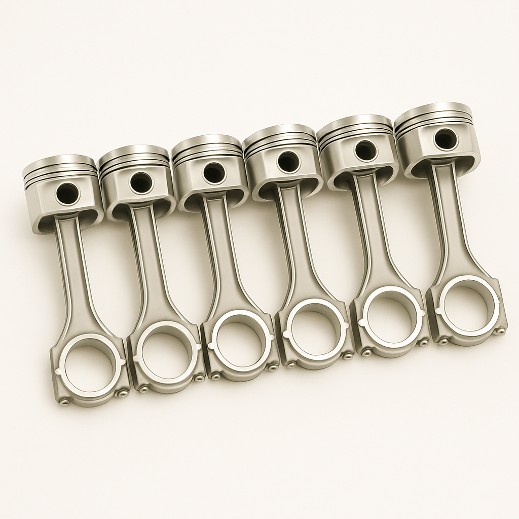Pistons and conrods