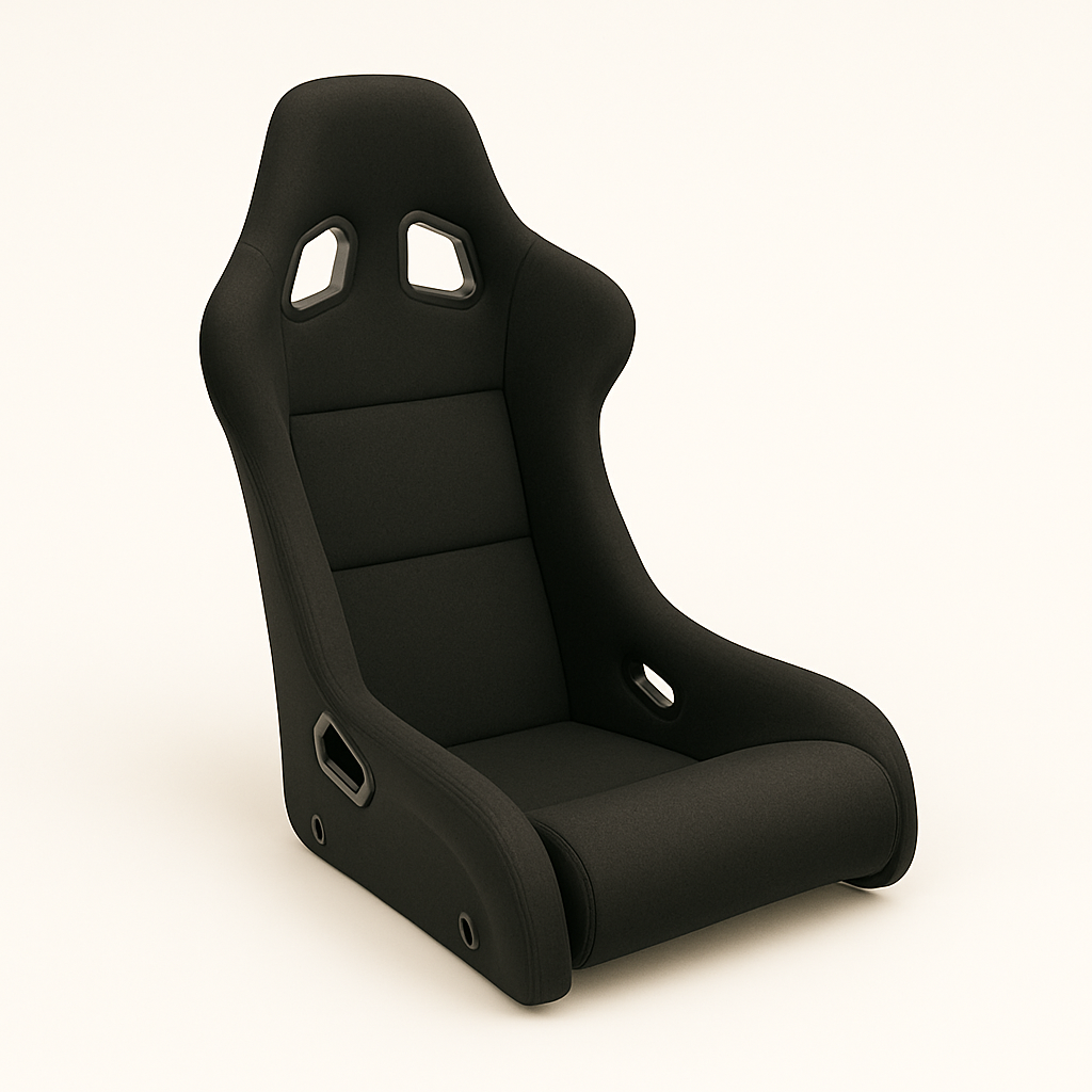 Racing bucket seat